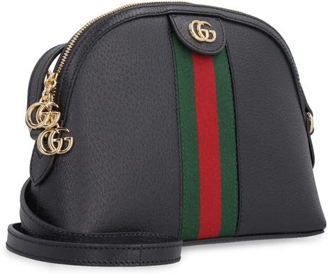 gucci ophidia small shoulder bag black leather|gucci ophidia transparent bag.